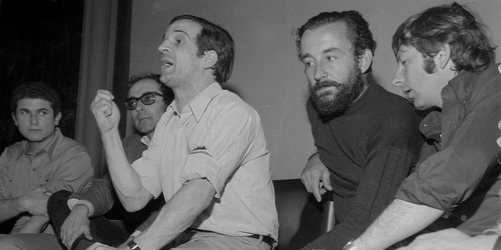 Sessantotto Jean-Luc Godard, Roman Polanski e François Truffaut.