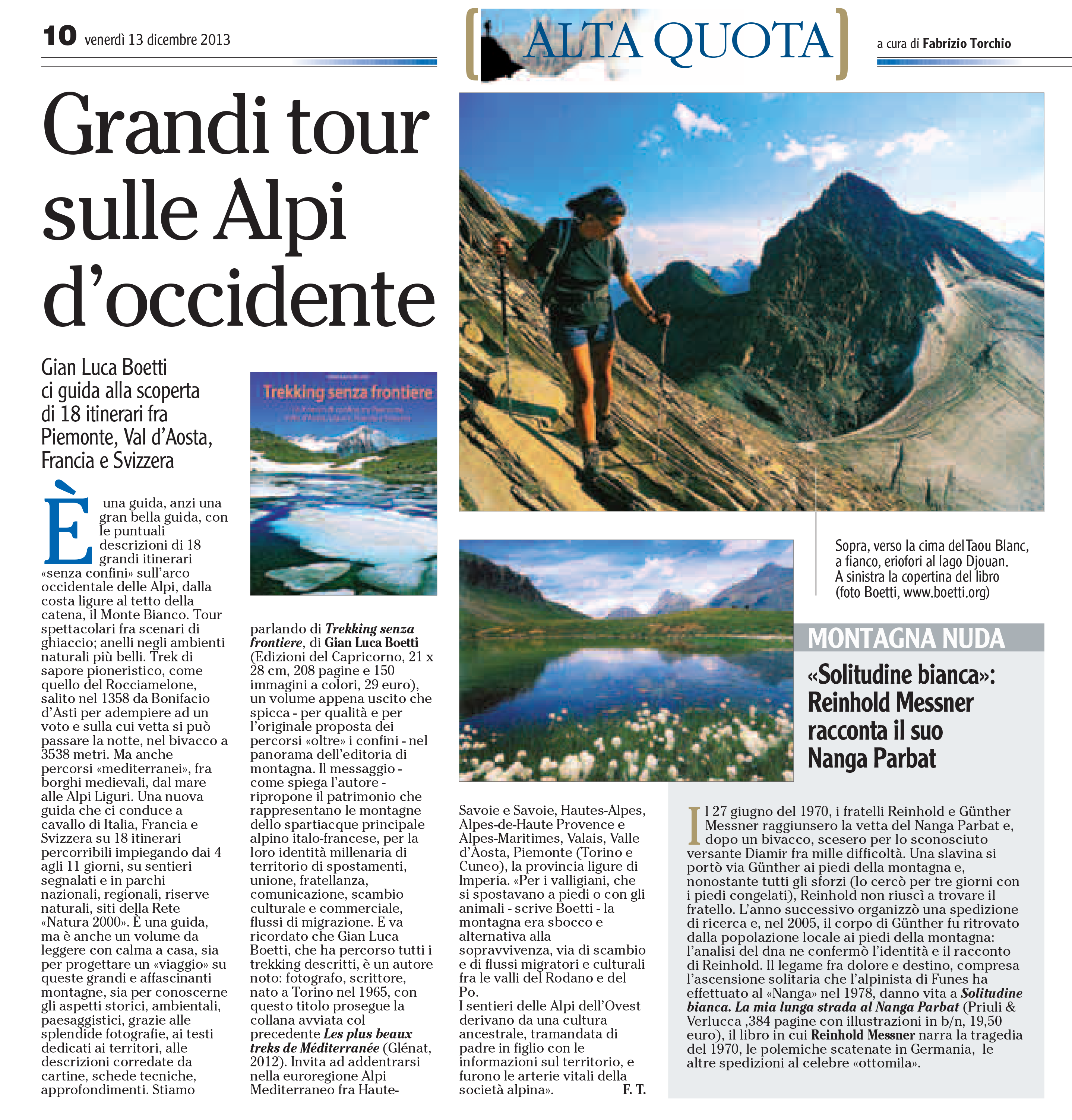 Trekking senza frontiere-recensione sull'Adige